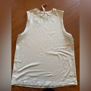 lululemon athletica Sleeveless Tank Top in Light Cream